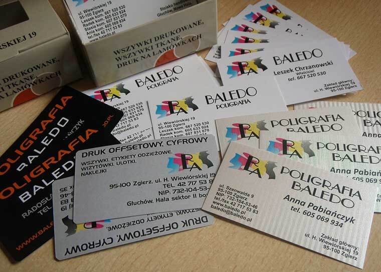 WIZYTÓWKI, ULOTKI REKAMOWE